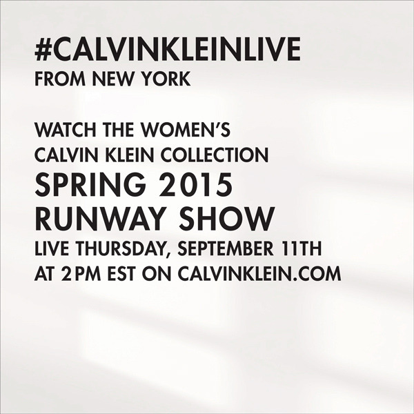  Calvin Klein - 2015