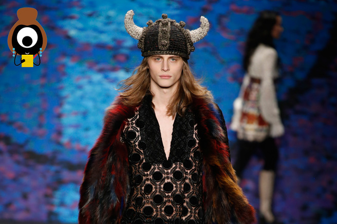 Anna Sui: Vikings Ahoy!